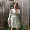 Risque KARRY Backless Floral Dress