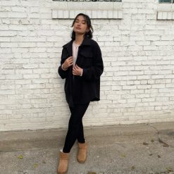 Risque BLAZE Sherpa Shacket Clothing