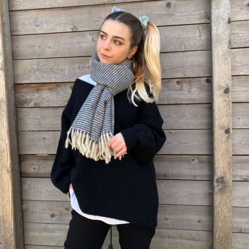 Coast To Coast Accessories NINA Oversized Stripe Cozy Scarf