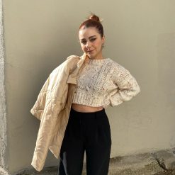 Risque Clothing TONI Crop Sweater