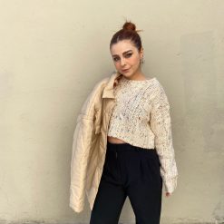 Risque Clothing TONI Crop Sweater