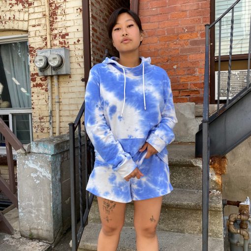 Luna CIELO Tie Dye Hoodie Clothing