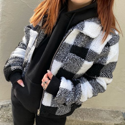 Risque ADELA Plaid Coat Clothing