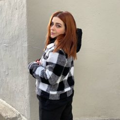 Risque ADELA Plaid Coat Clothing