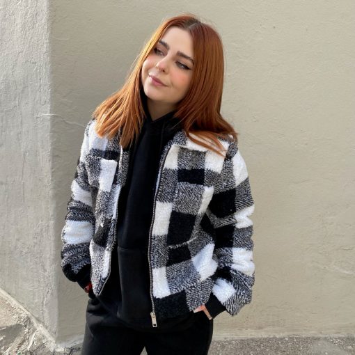 Risque ADELA Plaid Coat Clothing