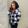 Risque ADELA Plaid Coat Clothing