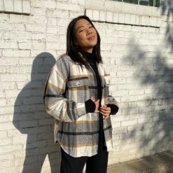 Risque Clothing EMERY Plaid Shacket