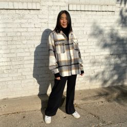 Risque Clothing EMERY Plaid Shacket