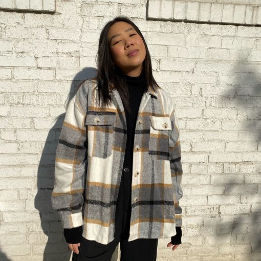 Risque Clothing EMERY Plaid Shacket