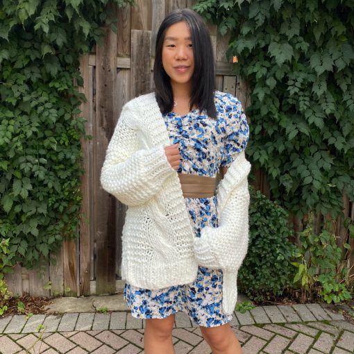 Luna Clothing BRIELLE Hand Knit Cardigan