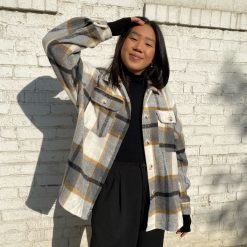 Risque Clothing EMERY Plaid Shacket
