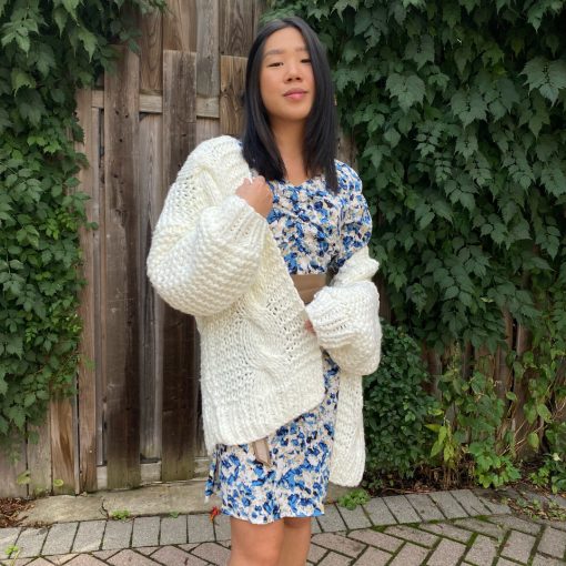 Luna Clothing BRIELLE Hand Knit Cardigan
