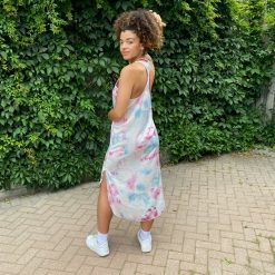 Luna MONET Slip Dress Clothing