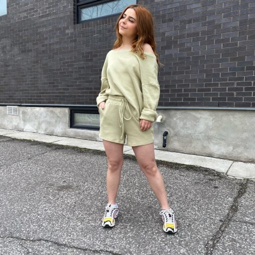 Luna Clothing SERENA Waffle Shorts
