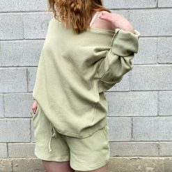 Risqué Clothing SERENA Waffle Scoop Neck Top