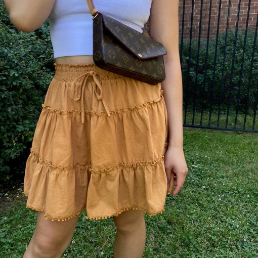 Risque DAISY Ruffle Mini Skirt