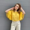 Risque ESME Ruffle Sleeve Top Clothing