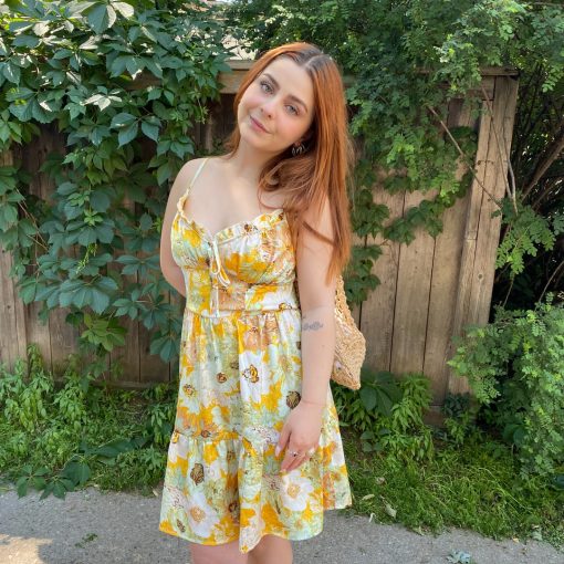 Risque BEVERLY Floral Mini Dress Spring 2022 Collection