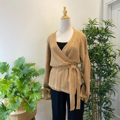 Luna Clothing ASH Front Tie Cardigan