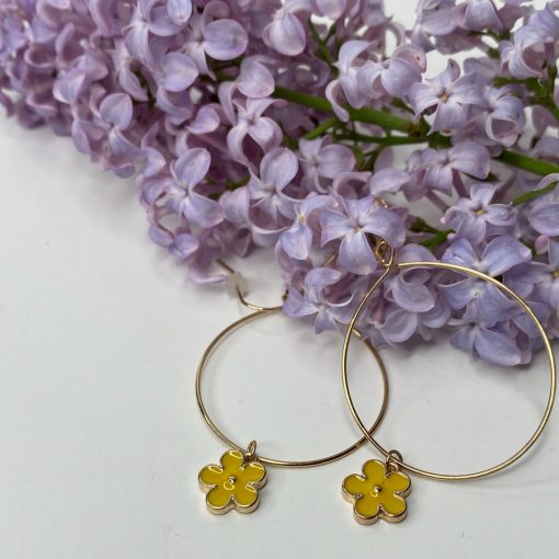 Risque ELODIE Flower Hoops Accessories