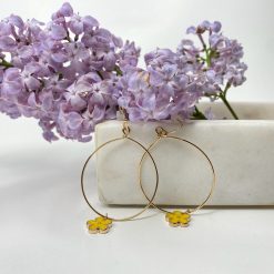 Risque ELODIE Flower Hoops Accessories