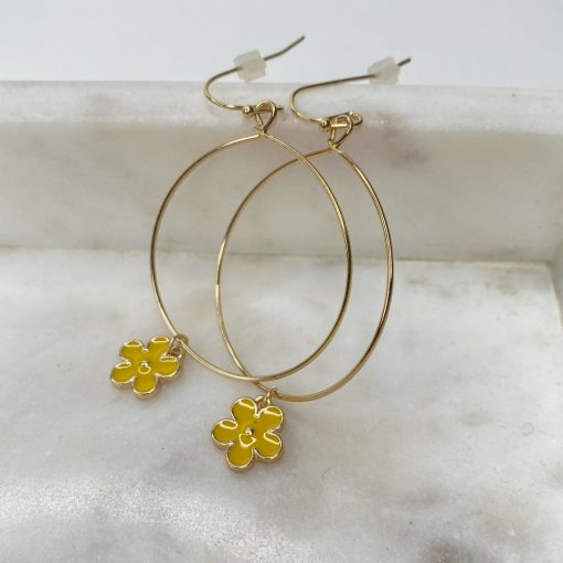 Risque ELODIE Flower Hoops Accessories