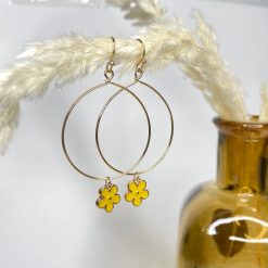 Risque ELODIE Flower Hoops Accessories