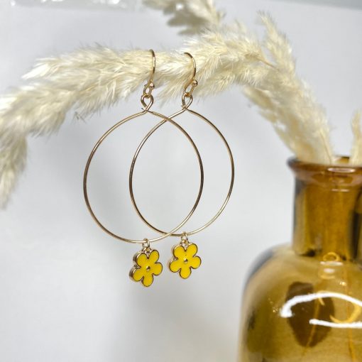 Risque ELODIE Flower Hoops Accessories