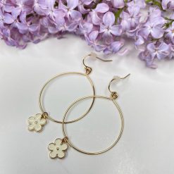 Risque ELODIE Flower Hoops Accessories