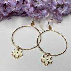 Risque ELODIE Flower Hoops Accessories