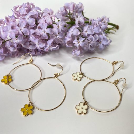 Risque ELODIE Flower Hoops Accessories