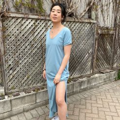 Risque CATE Short Sleeve Maxi Dress