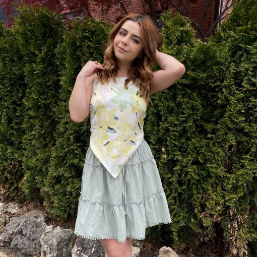 Risque DAISY Ruffle Mini Skirt