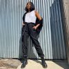 Risque Bottoms TROY Paper Bag High Waist Pant