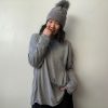 Luna JADE Knit Pom Pom Hat Accessories