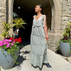 Risque BREEZE Ruffle Maxi Dress Clothing