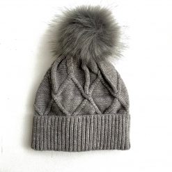 Luna JADE Knit Pom Pom Hat Accessories