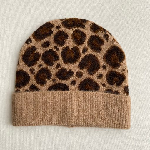 Risque FROSTINE Leopard Print Hat