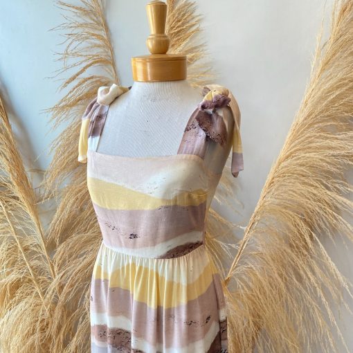 Risque Spring 2022 Collection DESERTA Maxi Dress