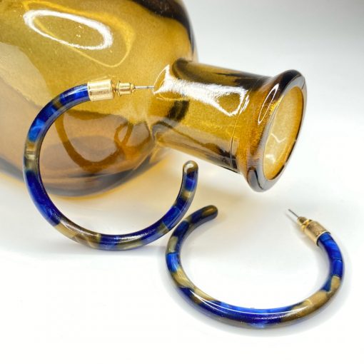 Risque Accessories TORTOISE Resin Hoops
