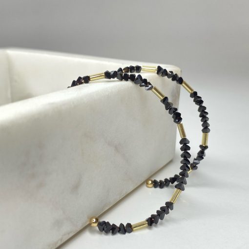 Risque Mix Beaded Hoops Accessories