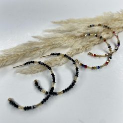 Risque Mix Beaded Hoops Accessories