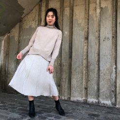 Risque ADORA Pleated Midi Skirt Clothing