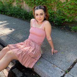 Risque DAISY Ruffle Mini Skirt