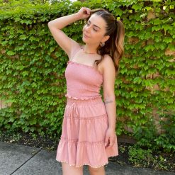 Risque DAISY Ruffle Mini Skirt