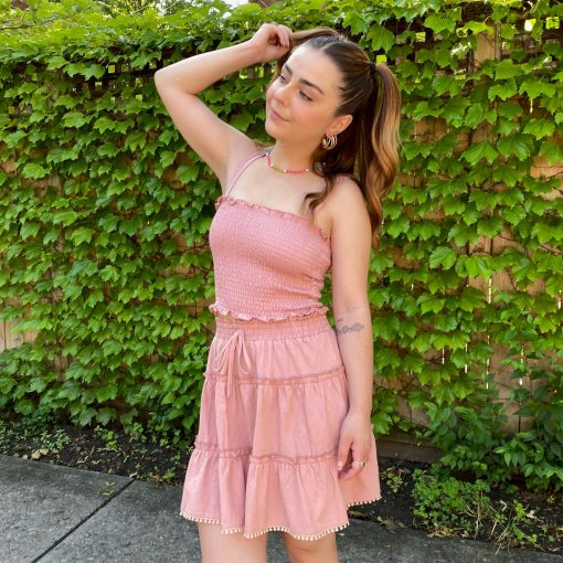 Risque DAISY Ruffle Mini Skirt