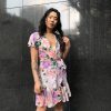 Luna IRIS Floral Wrap Dress