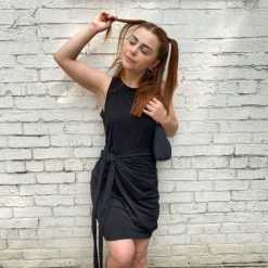 Risque Clothing THAT'S A WRAP Mini Wrap Dress