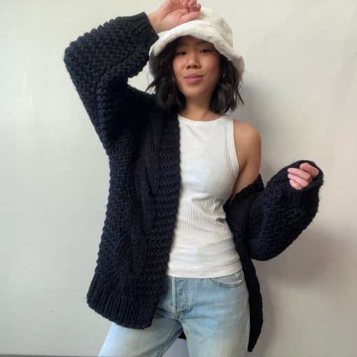 Luna Clothing BRIELLE Hand Knit Cardigan