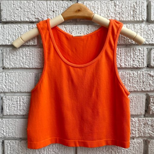 Coast To Coast Bamboo Crop Tank Top
